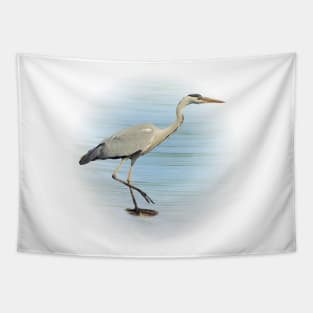 Grey heron Tapestry