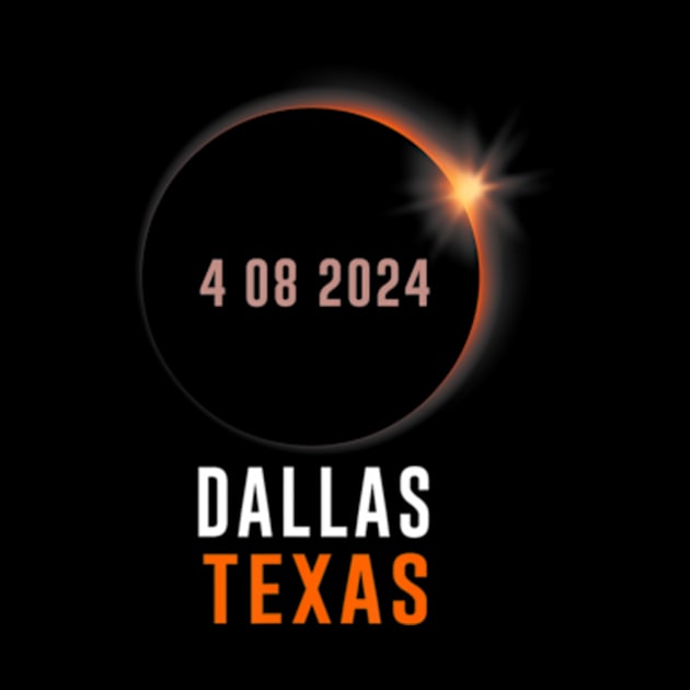 Total Solar Eclipse 2024 Totality Dallas Texas by SanJKaka