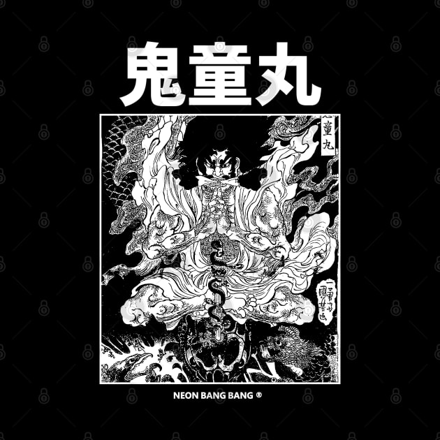 Kidōmaru Japanese Yokai Horror Manga Streetwear by Neon Bang Bang