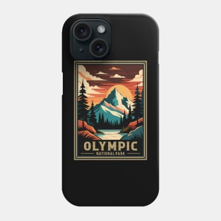 Retro Olympic National Park Phone Case