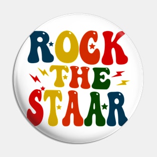 rock the staar Pin