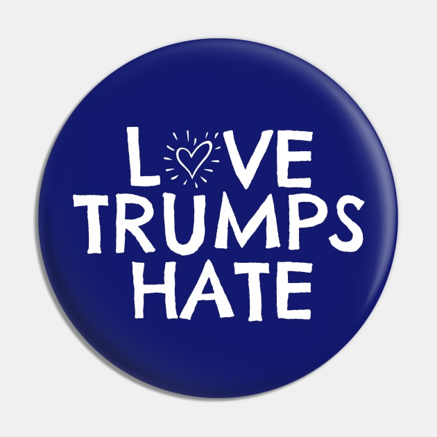 Love Trumps Hate Pin by nyah14