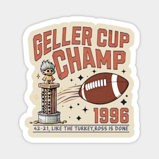 Vintage Geller Cup Bowl Friendsgiving Magnet