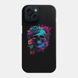 Floral Skull Phone Case