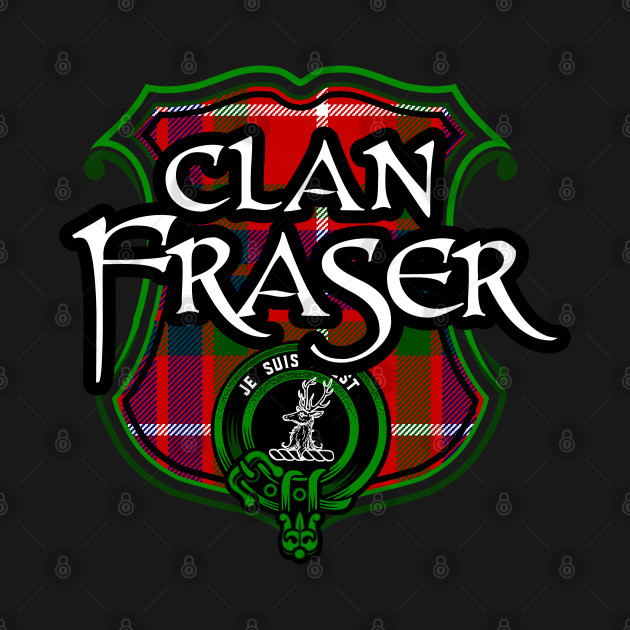 Discover Clan Fraser Surname Scottish Clan Tartan Crest Badge - Scottish Clan - T-Shirt