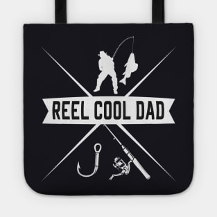 Reel cool Dad Fisher Fishing Father Gift Tote