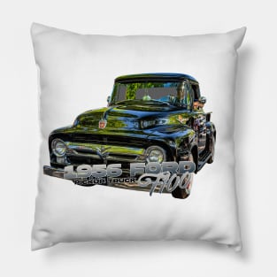 1956 Ford F100 Pickup Truck Pillow