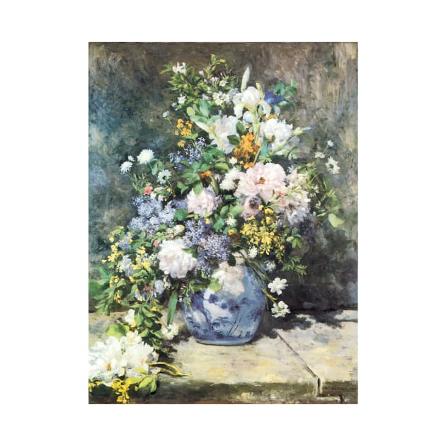 Spring Bouquet by Pierre Renoir by MasterpieceCafe