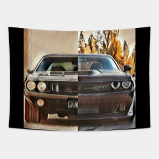 Evolution Dodge Challenger Tapestry