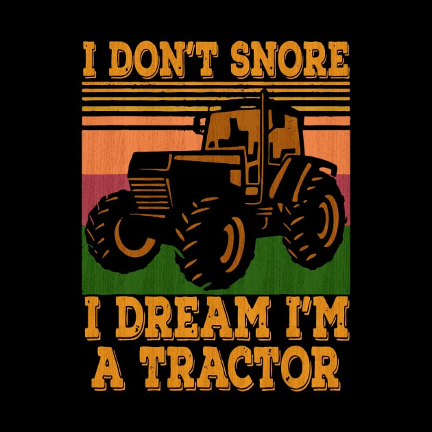 Tractor Farmer a dont snore by hamaka