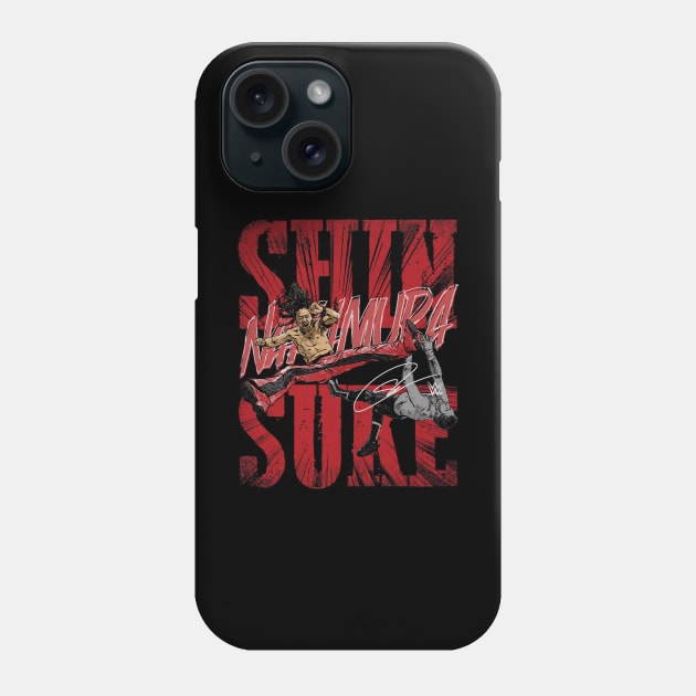 Shinsuke Nakamura Kick Phone Case by MunMun_Design