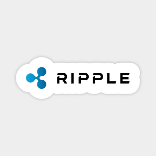 Ripple Cryptocurrency Logo Magnet