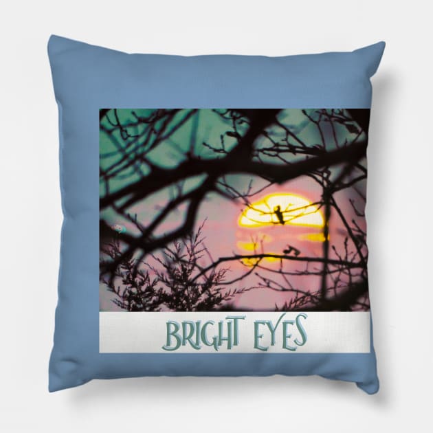 BRIGHT EYES Pillow by Noah Monroe