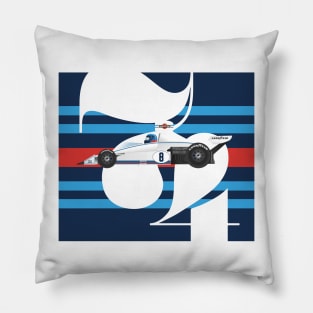 Formula One Retro Pillow