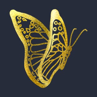 Butterfly gold T-Shirt