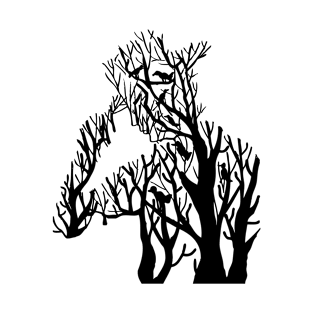 Man tree silhouette T-Shirt