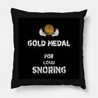 Gold Medal for Loud Snoring Award Winner Pillow