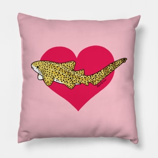 Zebra Shark Love Pillow