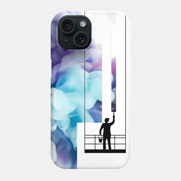 painting man art Phone Case by INDONESIA68