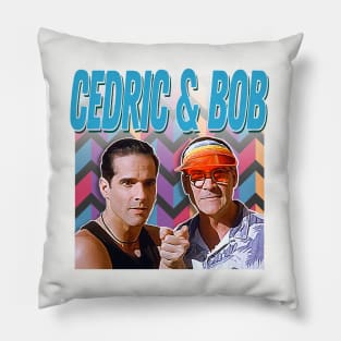 Cedric & Bob // 90s Style Aesthetic Design Pillow