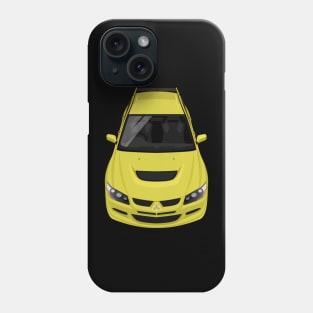 Lancer Evolution VIII Evo 8 2003-2005 - Yellow Phone Case