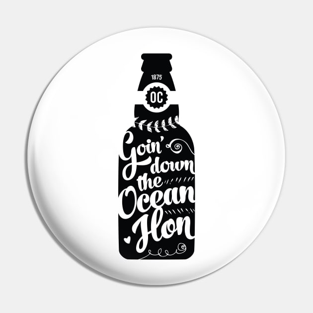 Goin' Down the Ocean Hon Pin by HeatherDee