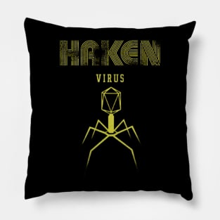 haken virus Pillow