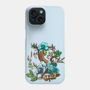 Druid Class - D&D Class Art for players of DnD tabletop or video games Phone Case