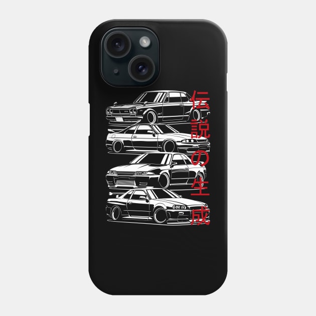 Skyline Generations Phone Case by Markaryan