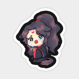 crying binghe Magnet