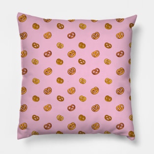 I've Never Seen a Pretzel this PINK! (CXG Inspired) [seamless] Pillow