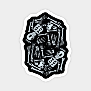 The Bones Collector Skeleton Magnet