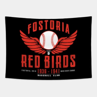 Fostoria Red Birds Tapestry