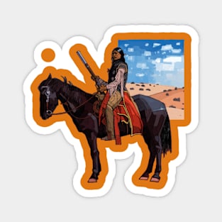 Desert Horseman Magnet