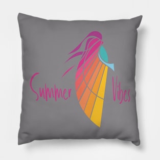 summer vibes Pillow