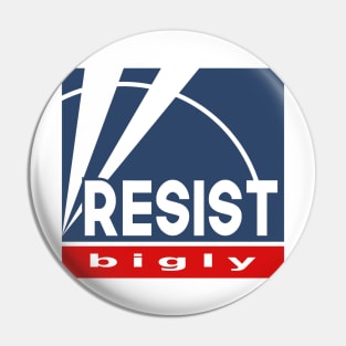 Resist - Fair & Balanced Pin