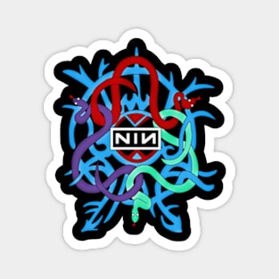 Snake Of NIN Magnet