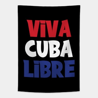 Patria Y Vida Viva Cuba Libre Cuban Freedom Tapestry