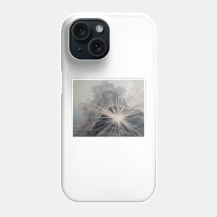 Sunburst Cloud and Sun Painting Phone Case