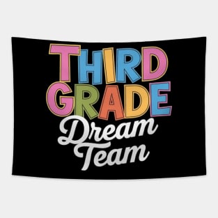 Third Grade Dream Team 3rd Grade Teacher Back to School Tapestry