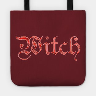 WITCH Old English Style Tote