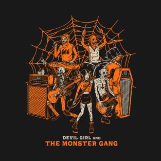 MONSTER ROCK BAND T-SHIRT T-Shirt