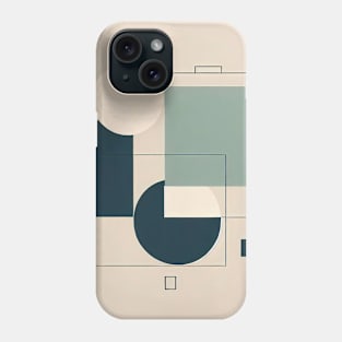 Minimalistic design shapes Phone Case