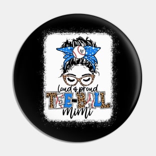 Tee-Ball Mimi Leopard Shirt Loud And Proud Tee-Ball Mimi Pin