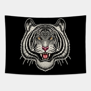 Tiger bengal tiger Siberian tiger  big cat Tapestry