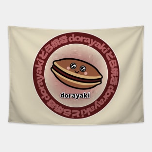 Kawaii Dorayaki (Japanese Red Bean Pancake) Tapestry