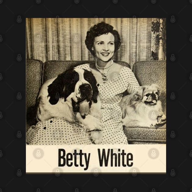 betty white vintage by captainbubble