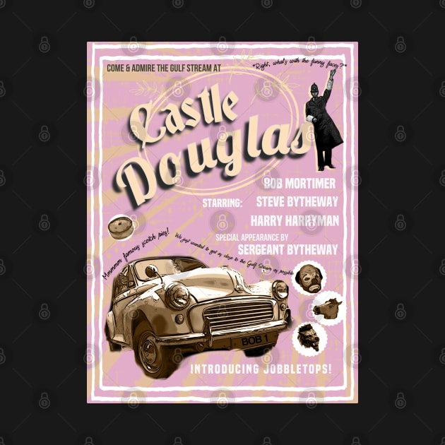 Castle Douglas poster pink by Dpe1974