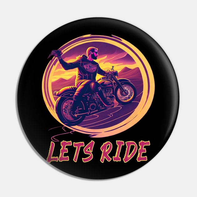 Lets Ride Pin by hamada_pop