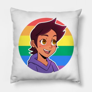 Pride Flag Light Pillow